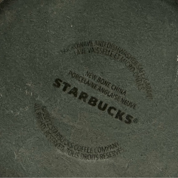 Starbucks Orange Mermaid Etched Design Collectible Coffee Mug Set of Two - Picture 8 of 10